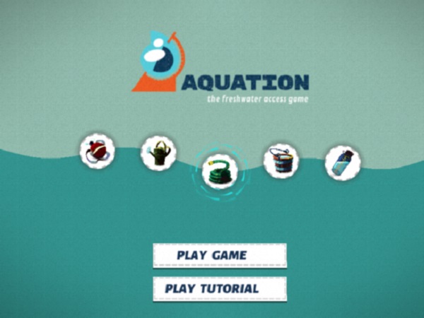 Aquation Title Screen